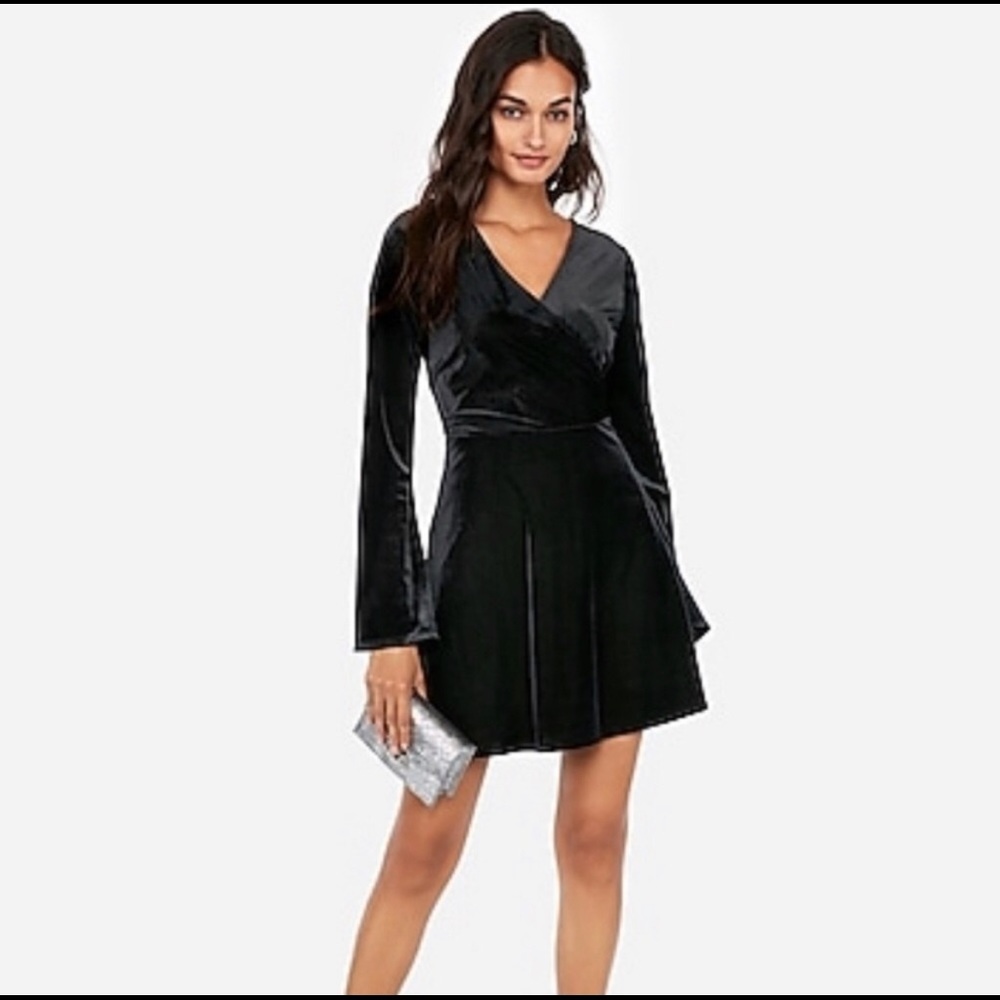 Black Express Skater Dress